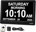 11.5'' Dementia Clocks for Seniors Extra Large, Senior Clocks by Abrandthatyoucantrust