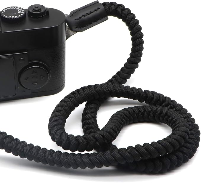 Paracord Woven Camera Neck Shoulder Strap Belt Hand Compatible - Image 4