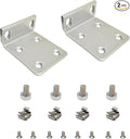 1U Rack Ears Compatible with Ubiquiti Switch 16/24/48 Series, Standard 19 Inch by CARONIN
