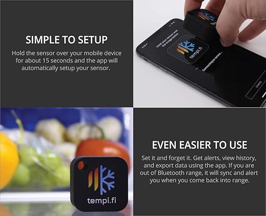 tempi.fi Mini Wireless Temperature and Humidity Sensors - Image 3