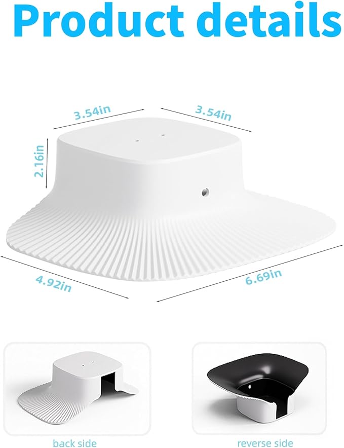 2 Pack Rain Cover for Eufy Security SoloCam S340, Dustproof and UV Resistant - Image 5