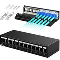 Patch Panel 12 Port 1U UTP/STP Blank Keystone Patch Panel Compatible by PBAEGAV