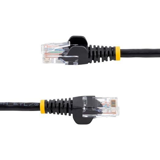 STARTECH.COM 25FT BLACK CAT5E SNAGLESS PATCH CABLE - Image 3