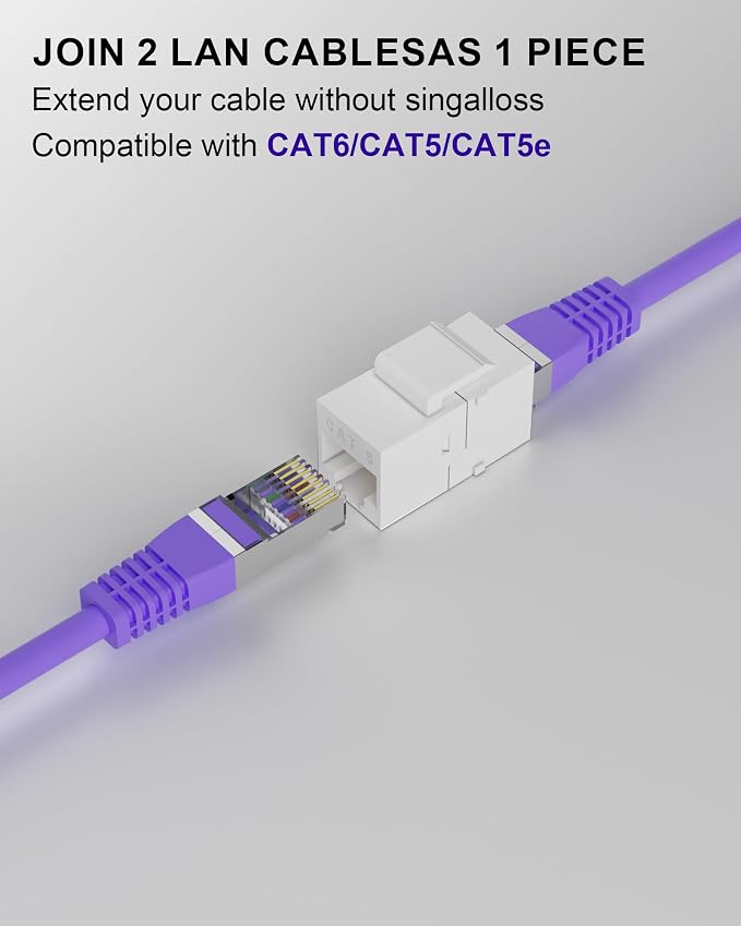RJ45 Cat6 Keystone Coupler - Image 6