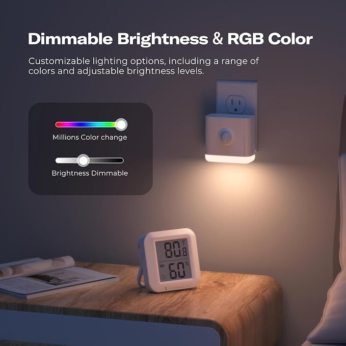 THIRDREALITY Smart Color Night Light, Matter Over WiFi, 3-1 Multi-Functionality - Image 5