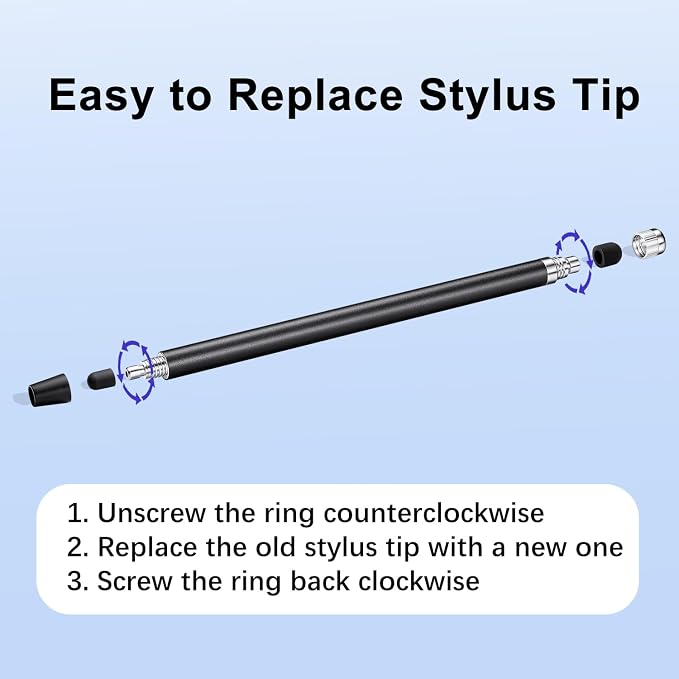 Stylus Pen for Touchscreen, ChaoQ 10pcs High Sensitivity and Precision Stylus - Image 4