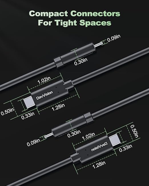 USB C Fiber Optic Cable 16.4FT Bidirectional Transmission, 10Gbps&PD 60W USB - Image 9