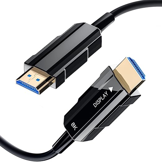8K HDMI 2.1 Cable 133ft, Long Fiber Optic HDMI Cable, Ultra High Speed Thin by RUBMUD