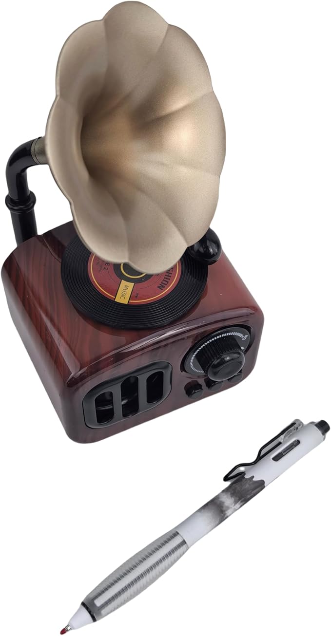 Fengtaiyuan GRB05P12 Silent Press Neutral Pen - Black Ink, 0.5mm Bullet Head, Smooth Writing, 12 Count (Black05P12)