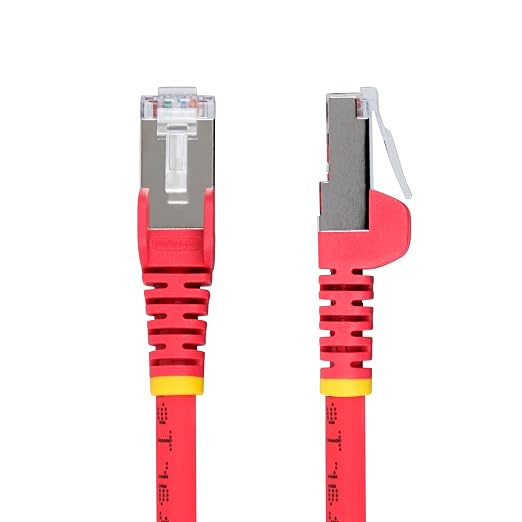 StarTech.com 50ft Red CAT6a Ethernet Cable, Snagless RJ45, 100W PoE++, 27AWG - Image 2