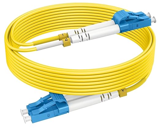 3m OS2 LC to LC Single Mode Fiber Patch Cables, Options 7inch~1000ft, SM by RamboCables