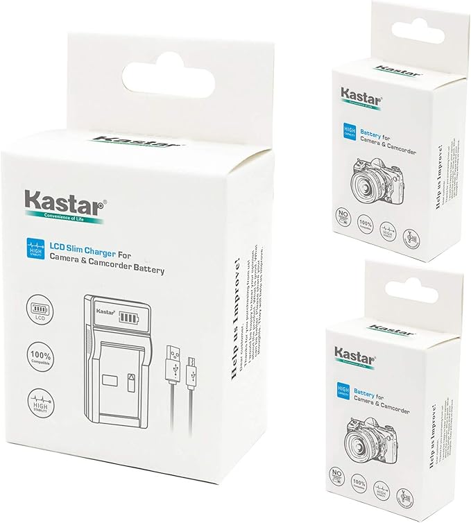 Kastar Battery & LCD Slim USB Charger - Image 5