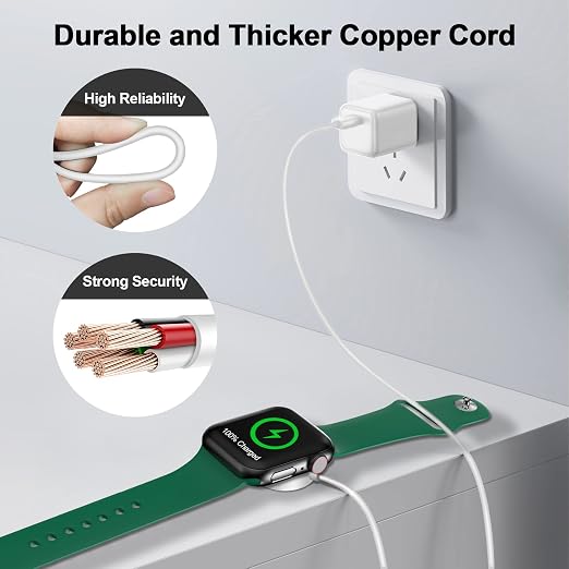   for Apple Watch Charger Magnetic Fast Charging Cable - Image 4