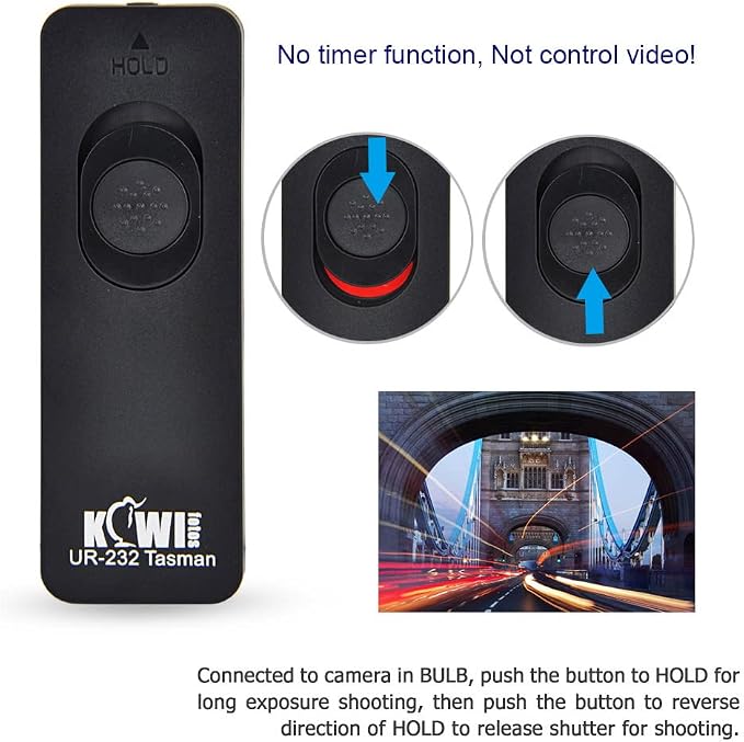 Kiwifotos RS-60E3 Remote Switch Shutter Release Cord - Image 5