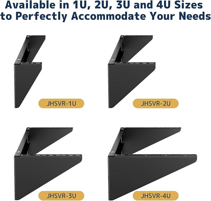 1U Vertical Wall-Mount Rack - Image 6