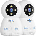 Hiseeu Indoor Security Camera, 2.4G/5G 5MP Baby Monitor Pet Camera by Hiseeu