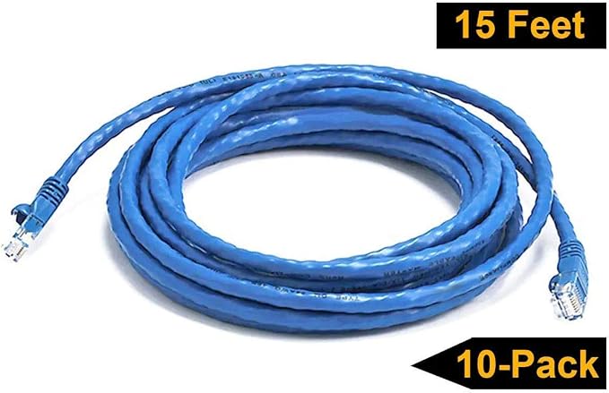 iMBAPrice 7' Cat5e Network Ethernet Patch Cable, 10 Pack - Image 6
