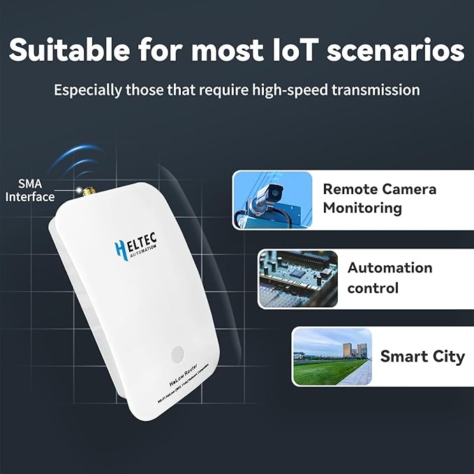 Heltec Point to Point Wireless Bridge, WiFi HaLow, Long Range Wireless Bridge - Image 2