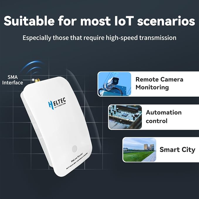 Heltec Point to Point Wireless Bridge, WiFi HaLow, Long Range Wireless Bridge - Image 2