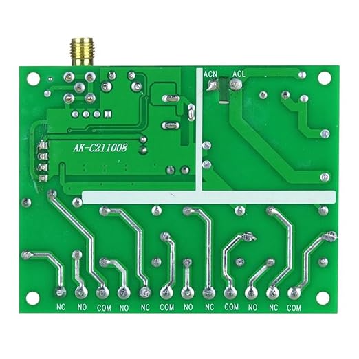 DC 12V 24V 36V 4CH Remote Control Switch 433Mhz 10A Wireless Remote Control - Image 3