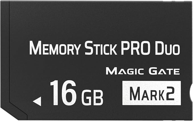 Original 16GB Memory Stick Pro Duo MARK2, High-Speed Memory Stick Duo Pro by WQDMKE