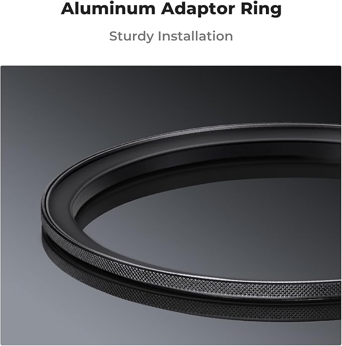 K&F CONCEPT 77-82mm Magnetic Filter Adapter Ring, - Image 5