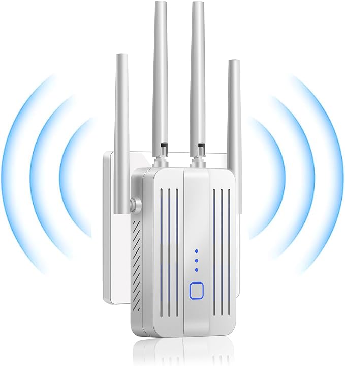 WiFi Extender Signal Booster for Home: 2026 Internet Repeater Long Range Up to by PMOODSK