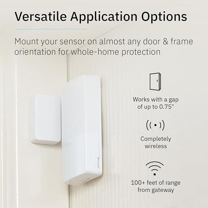 Abode Mini Door/Window Sensor | Be Alerted to Doors & Windows Opening and - Image 2