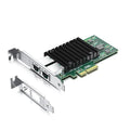 10Gtek 10Gb PCI-E NIC Network Card, Dual Copper RJ45 Port, by 10Gtek