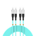 FC/UPC-FC/UPC Fiber Patch Cable OM3 2.5Meter/8ft 10GB Multimode Jumper Duplex by Buacoz