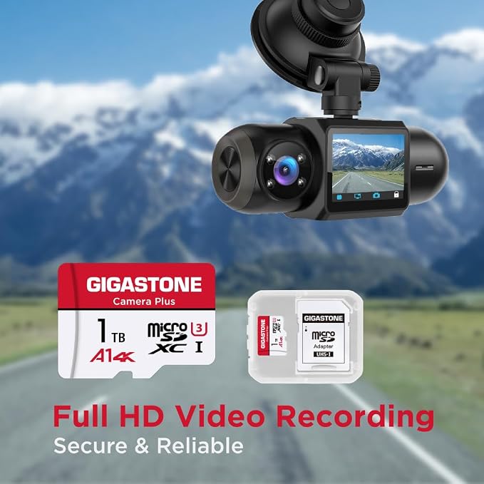 GIGASTONE 1TB Micro SD Card, Camera Plus, Action Camera, A1 Run App - Image 6