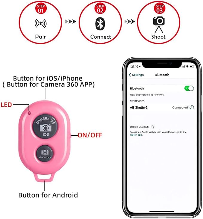 Wireless Camera Shutter Remote Control - Image 4