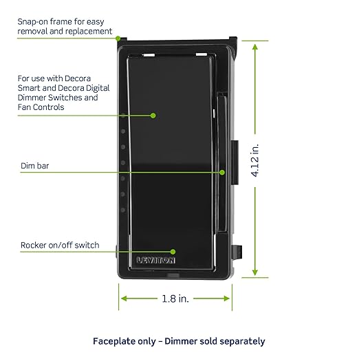 Leviton Color Change Faceplate Only – Compatible - Image 2