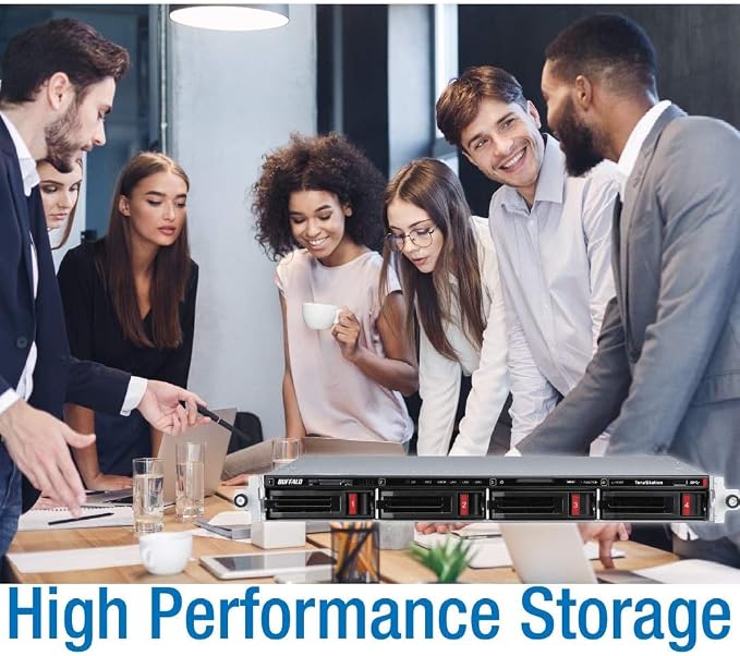 BUFFALO TeraStation WS5420RN 4-Bay Windows Server IoT 2025 1U NAS 48TB w/HDD - Image 4