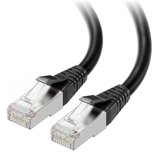 Cable Matters 40Gbps Short Cat 8 Ethernet Cable - 3ft by CableMatters
