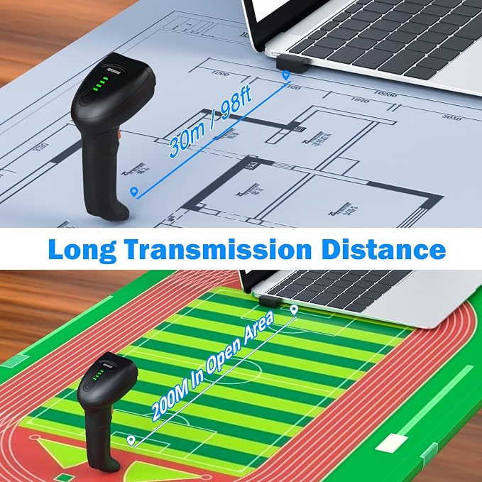 Symcode Barcode Scanner Wireless - Image 4
