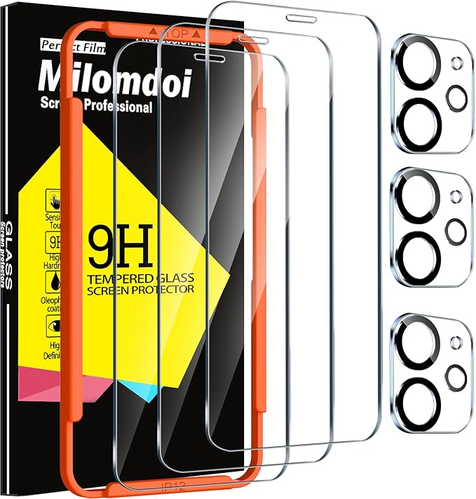 Milomdoi 3 Pack Screen Protector by Milomdoi