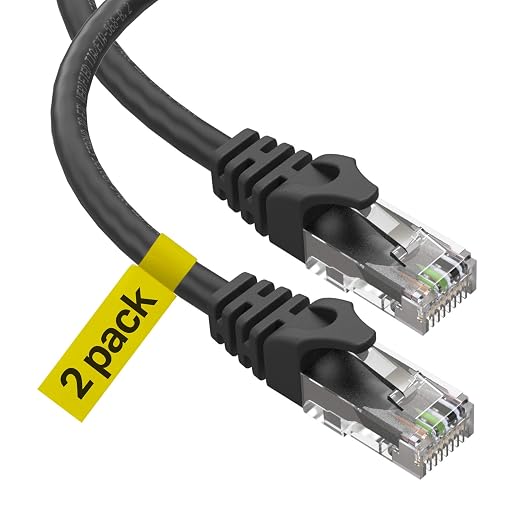 Ultra Clarity Cables Cat6 Ethernet Cable, 20 Feet LAN, UTP Cat 6, Internet by UltraClarityCables