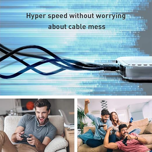 Smolink Cat8 Ethernet Cable, 35ft Shielded LAN Wire, 26AWG F/FTP, 40Gbps 2000MHz - Image 2