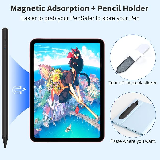 Stylus Pen for iOS&Android Touch Screens, Active Pencil for Samsung, Smart - Image 3