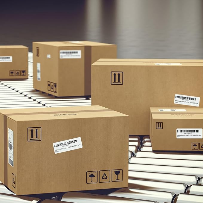 Address Labels for Inkjet Printers 1" x 2-5/8", Pack of 3000 Labels