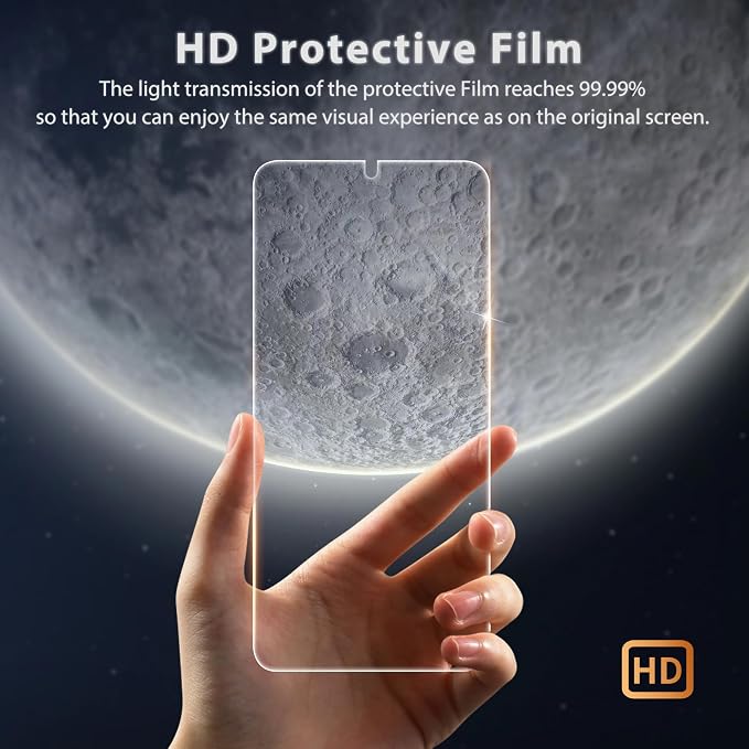 V-PORYADKU 3 Pack for Samsung Galaxy S25 Plus Screen Protector, 9H Tempered - Image 6