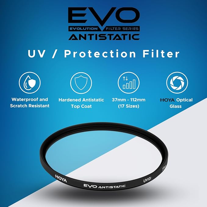 Hoya EVO Antistatic 112mm UV Filter — Camera Filters - Image 2