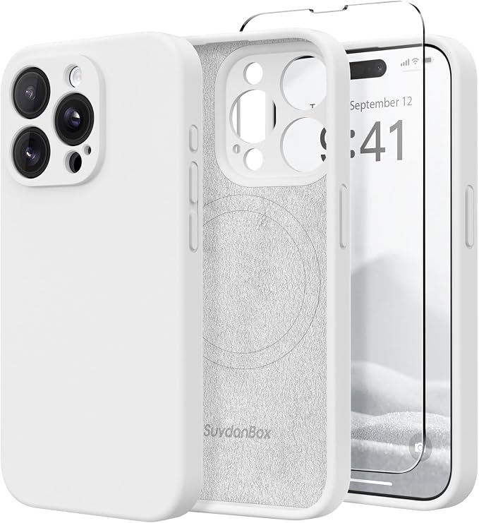 Magnetic for iPhone 15 Pro Max Case, Compatible by SUYDANBOX