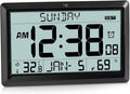 SZELAM Atomic Clock, 10.5"Large Display Digital Wall Clock Battery Operated by Unknown