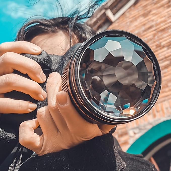 Kaleidoscope Lens Filter 72mm Camera Effect Filters Fractal Photography - Image 2