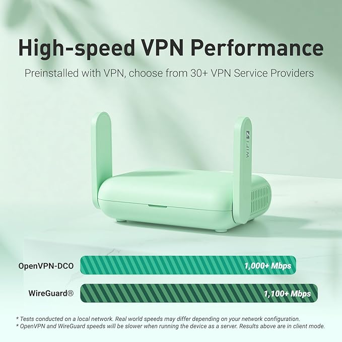 GL.iNet GL-MT3600BE Portable Travel Router, Pocket Wi-Fi 7 Wireless 2.5G Router - Image 5