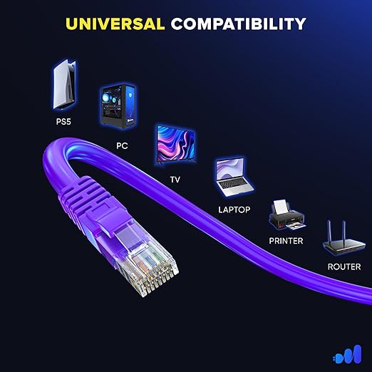 Maximm Cat 6 Ethernet Cable 2 ft - Image 6