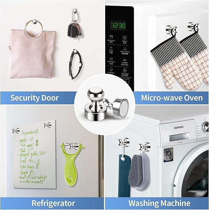 36Pack Magnets for Whiteboard Refrigerator Magnet Fridge Magnets Small Magnet for Whiteboard Office Classroom Home Neodymium