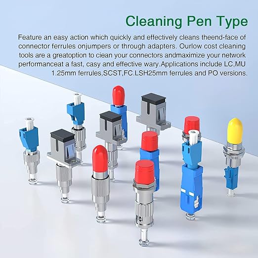 Fiber Cleaner Fiber Optical Tools, SC/APC and FC/APC, 800+ Clean Times - Image 5